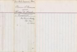 Lot #255 P. T. Barnum Signed Document - Image 5