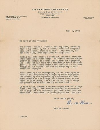 Lot #287 Lee de Forest - Image 1