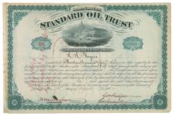 Lot #223 John D. Rockefeller and Henry Flagler Signed Document - Image 1