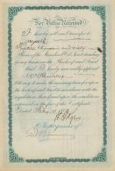 Lot #223 John D. Rockefeller and Henry Flagler Signed Document - Image 2
