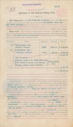 Lot #368 George Pullman Signed Document - Image 1