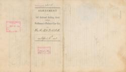 Lot #368 George Pullman Signed Document - Image 4