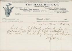 Lot #268 William Jennings Bryan Signed Document - Image 5