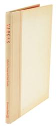 Lot #606 Alberto Vargas: Vargas dedicates his book to actress Bessie Love, 