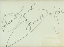 Lot #1208 John Wayne Signature - Image 2