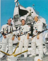 Lot #518 Apollo 12 Signed Photograph - Image 1