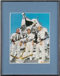 Lot #518 Apollo 12 Signed Photograph - Image 2