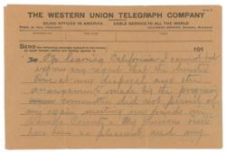 Lot #169 Theodore Roosevelt Manuscript Draft - Image 1