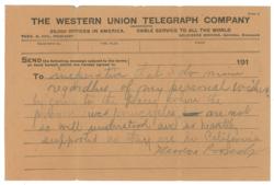 Lot #169 Theodore Roosevelt Manuscript Draft - Image 2