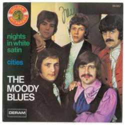 Lot #828 The Moody Blues 45 RPM Record - Image 1