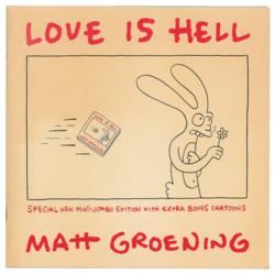 Lot #623 Matt Groening: Incredibly early Groening sketch of Snarla, a precursor to Lisa Simpson - Image 1