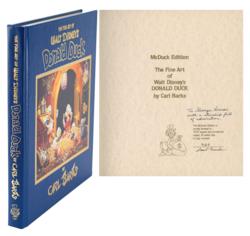 Lot #619 Disney: Carl Barks: Presented to 