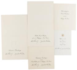 Lot #117 John F. Kennedy Christmas Cards - Image 2