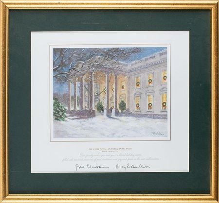 Lot #146  Presidential Christmas Card Prints - Image 21