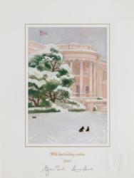 Lot #145 Presidential Christmas Card Prints Prints - Image 3