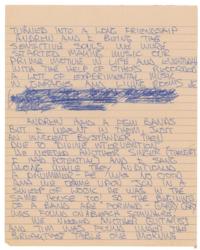 Lot #814 INXS: Michael Hutchence: Handwritten autobiography of the late INXS frontman - Image 4