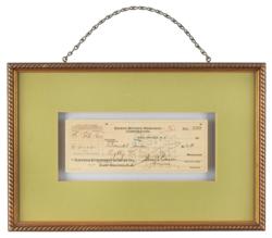 Lot #227 Thomas Edison Check - Image 2