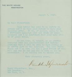 Lot #162 Franklin D. Roosevelt: 