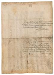Lot #357 [Pope Innocent XII] Document - Image 2