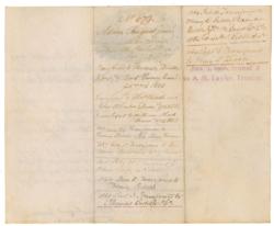 Lot #262 William Bingham Signed Document - Image 2