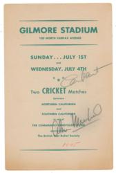 Lot #1194 Elizabeth Taylor and Cary Grant Program - Image 1