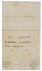 Lot #243 Napoleon: Josephine Handwritten Letter Signed - Image 2