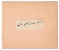 Lot #726 Django Reinhardt Signature - Image 1