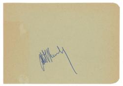Lot #326 Robert F. Kennedy Signature - Image 1