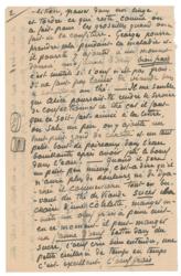 Lot #579 Camille Pissarro: The Impressionist sketches a cure for a stomach bug - Image 2