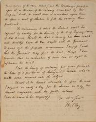 Lot #280 Henry Clay: After briefly serving as an envoy to the British, Clay seeks to retake his vacated Congressional seat - Image 2