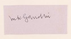 Lot #216 Mohandas Gandhi Autograph Album - Image 1