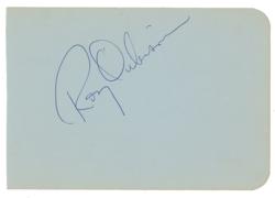 Lot #829 Roy Orbison Signature - Image 1