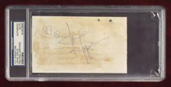 Lot #739 Janis Joplin Signature - Image 2
