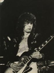 Lot #821 Led Zeppelin: Jimmy Page Signed Photograph - Image 1
