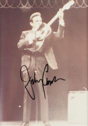 Lot #783 Johnny Cash Signed Photograph - Image 1