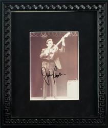 Lot #783 Johnny Cash Signed Photograph - Image 2