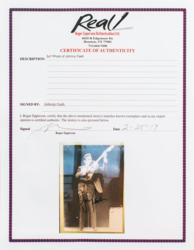 Lot #783 Johnny Cash Signed Photograph - Image 3