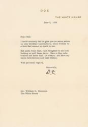 Lot #77 Dwight D. Eisenhower - Image 1