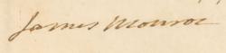 Lot #126 James Monroe Signed Document - Image 2
