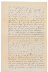 Lot #292 Frederick Douglass Signed Document - Image 3