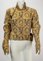 Lot #876 Alexander McQueen: 'Dante' Runway-Worn Renaissance Brocade Jacket: Runway-worn brocade jacket from McQueen's breakthrough 'Dante' show - Image 1