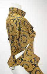 Lot #876 Alexander McQueen: 'Dante' Runway-Worn Renaissance Brocade Jacket: Runway-worn brocade jacket from McQueen's breakthrough 'Dante' show - Image 4