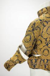 Lot #876 Alexander McQueen: 'Dante' Runway-Worn Renaissance Brocade Jacket: Runway-worn brocade jacket from McQueen's breakthrough 'Dante' show - Image 7