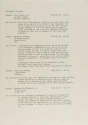 Lot #866 Alexander McQueen: Amazing hand-typed “Curriculum Vitae” from the 24-year-old McQueen - Image 2