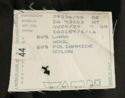 Lot #871 Alexander McQueen Black Jacket Jacket - Image 5