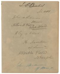 Lot #6 John Quincy Adams, Martin Van Buren, and Franklin Pierce: President Van Buren and the 26th US Congress, highlighted by John Quincy Adams and Franklin Pierce - Image 2