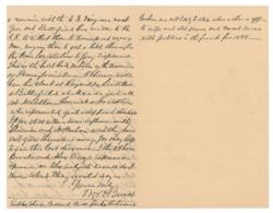 Lot #421 William Wallace Burns: Intriguing postwar content on 