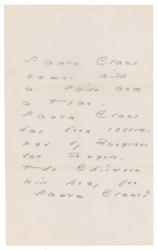 Lot #1230 Emily Dickinson Handwritten Poem - Image 1