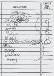 Lot #3079  Princess Diana Document Signed - Image 2