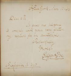 Lot #3050 Edgar Allan Poe Autograph Letter Signed - Image 2